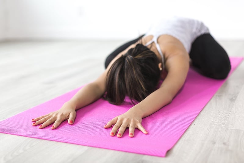 Yoga Sunrise Meditation Peace